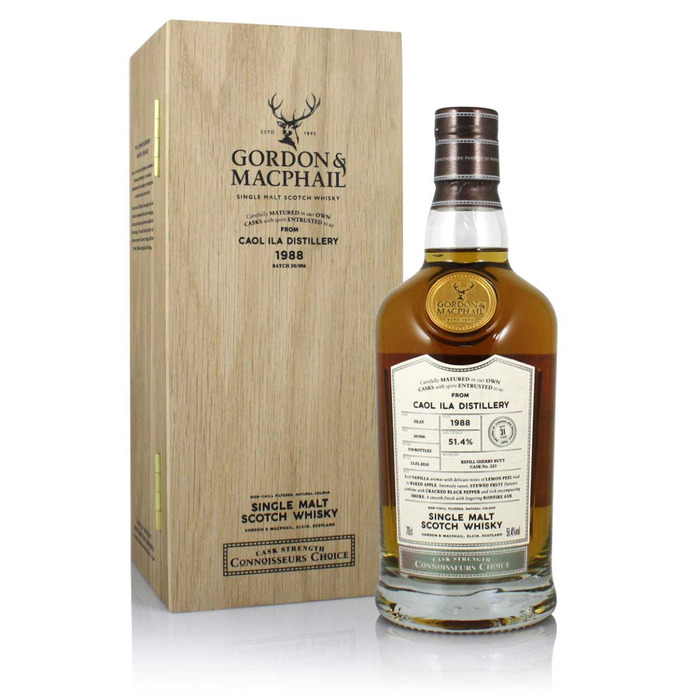 Caol Ila 1988 31 Year Old Connoisseurs Choice Cask #225 51. 4%