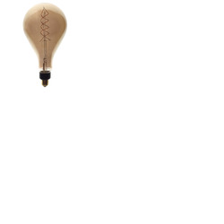 Dimmable LED Smoked Spiral Filament ES Lamp 4W 2200K - PS160