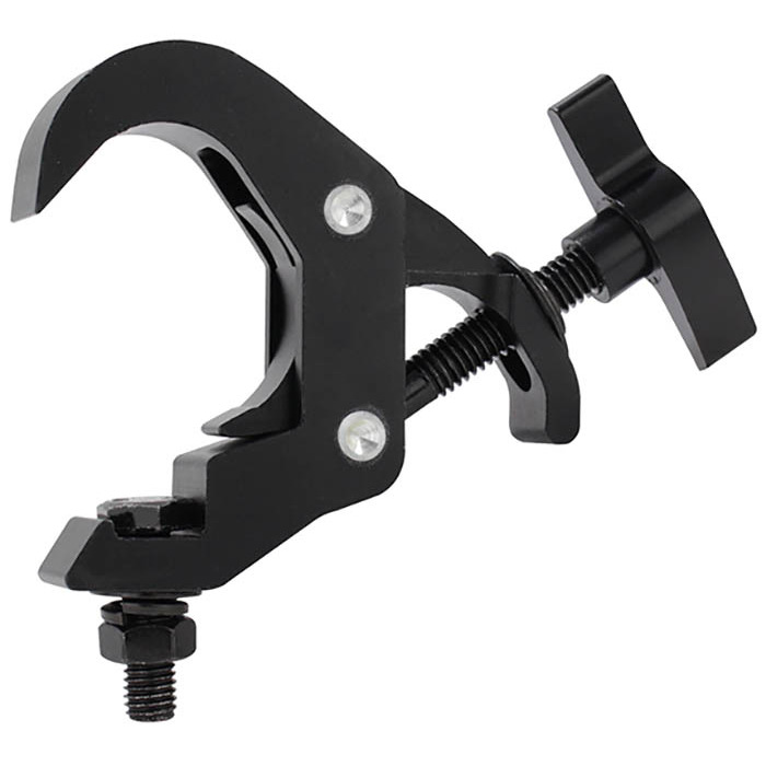 Lighting Clamp Self Locking 48-51mm 100Kg SWL - Black