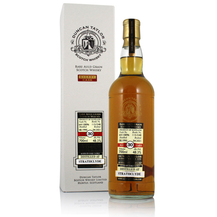 Strathclyde 1990 30YO Rare Auld Cask #64110096 48. 3%