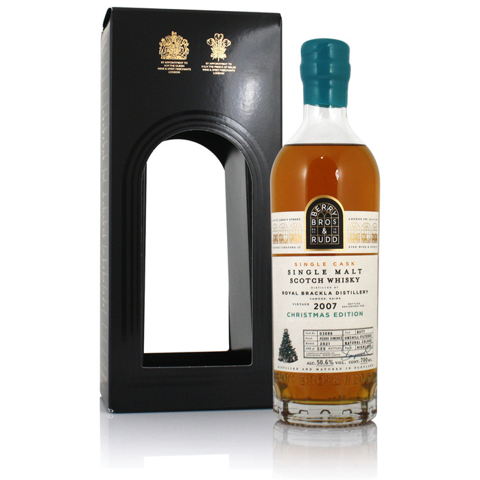 Royal Brackla 2007 Berry's Cask #03086 Christmas Edition