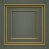 Amara Panel Vinyl Wallpaper Charcoal / Gold Belgravia 7386