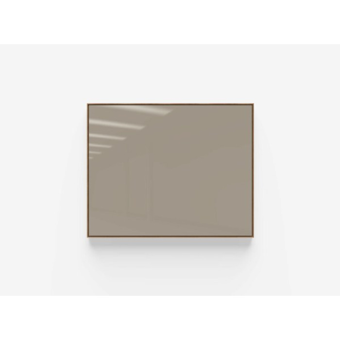 'Area' Oak Framed Glass Board