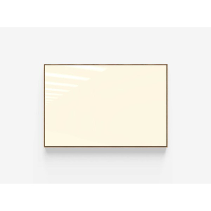 'Area' Oak Framed Glass Board
