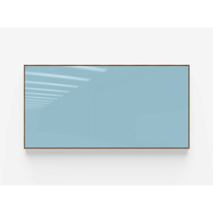 'Area' Oak Framed Glass Board