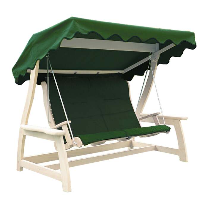 Alexander Rose Acrylic Royal Swing Seat Canopy - Green