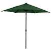 Bracken Outdoors 2. 2m Crank and Tilt Graphite 34mm Pole Round Garden Parasol