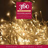 Noma Christmas 360, 960 Warm White Multifunction Cluster Lights with Clear Cable