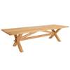 Alexander Rose Outdoor Teak Plank Garden Table (3m)