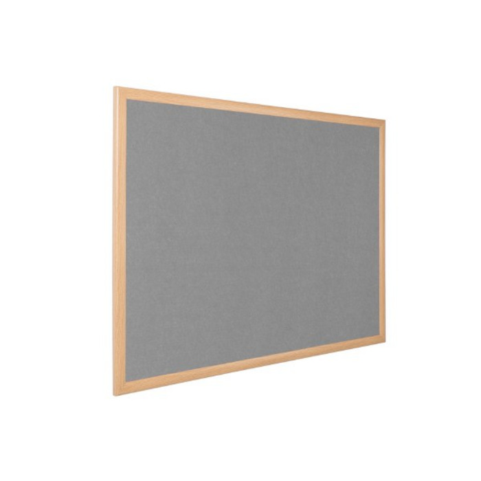 Felt Noticeboard with Oak Effect Frame