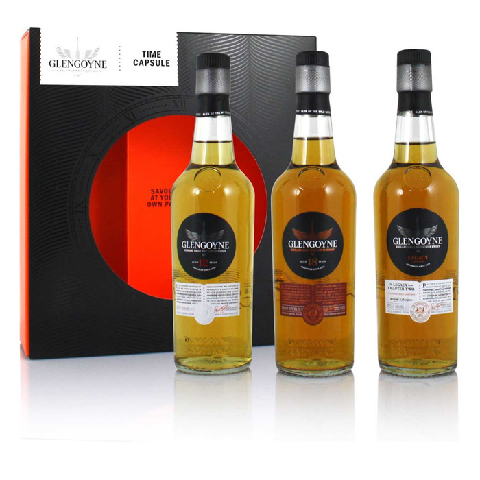 Glengoyne Time Capsule Gift Pack 3 x 20cl