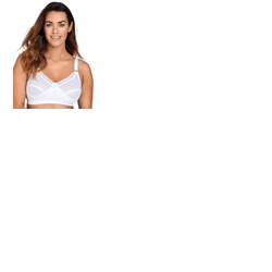 Miss Mary Of Sweden Cotton Dots Full Cup Non Wired Bra