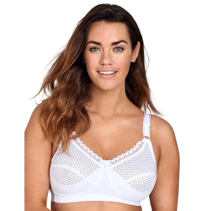 Miss Mary Of Sweden Cotton Dots Full Cup Non Wired Bra
