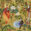 Outside In Songbird Wallpaper Ochre Holden 13151
