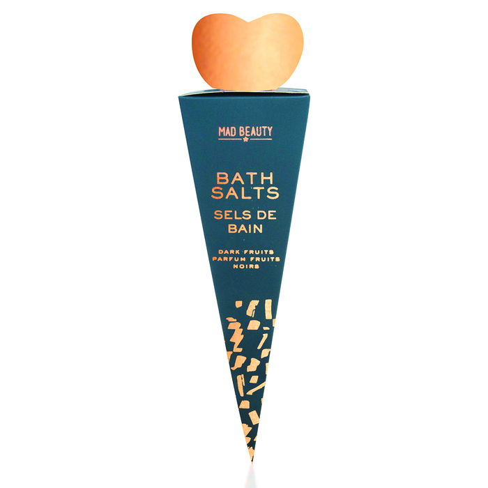 Mad Beauty Splash of Gold Bath Salts - Dark Fruit