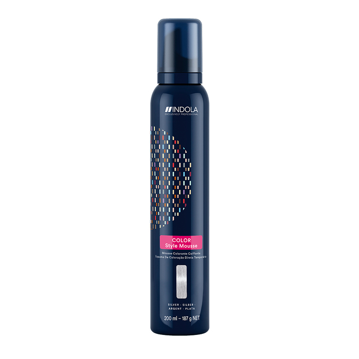 Indola Colour Mousse - Silver 200ml
