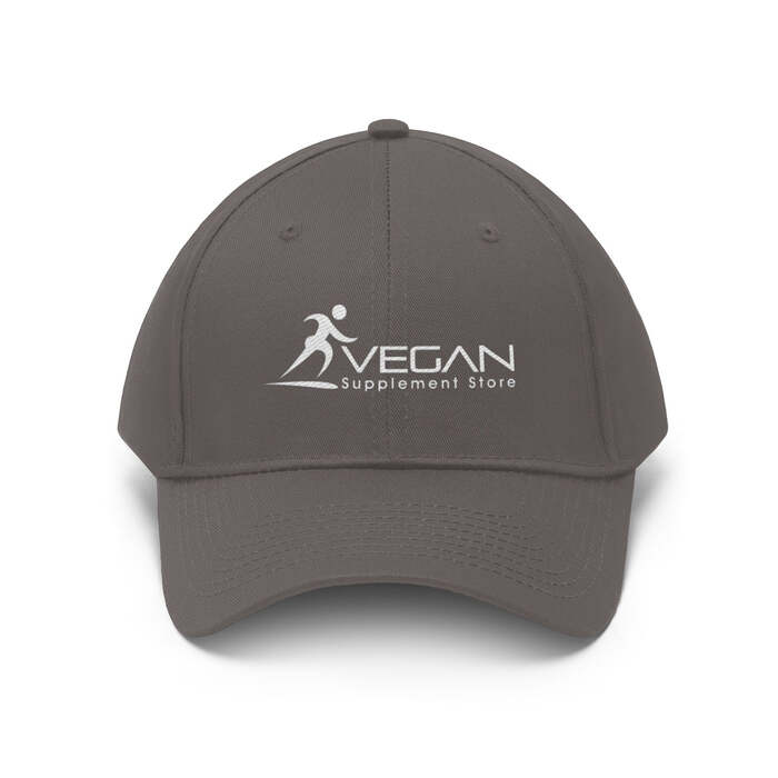 Unisex Twill Hat, Charcoal / One size