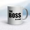 The Boss Is A . . . Swearing Mug