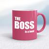 The Boss Is A . . . Swearing Mug