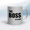 The Boss Is A . . . Swearing Mug