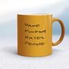Personalised Fucking Hates People Mug