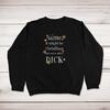 Personalised Christmas Swearing Sweatshirt