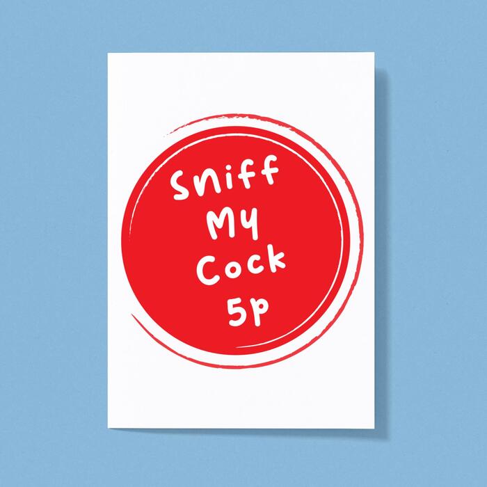 Sniff My Greeting Card