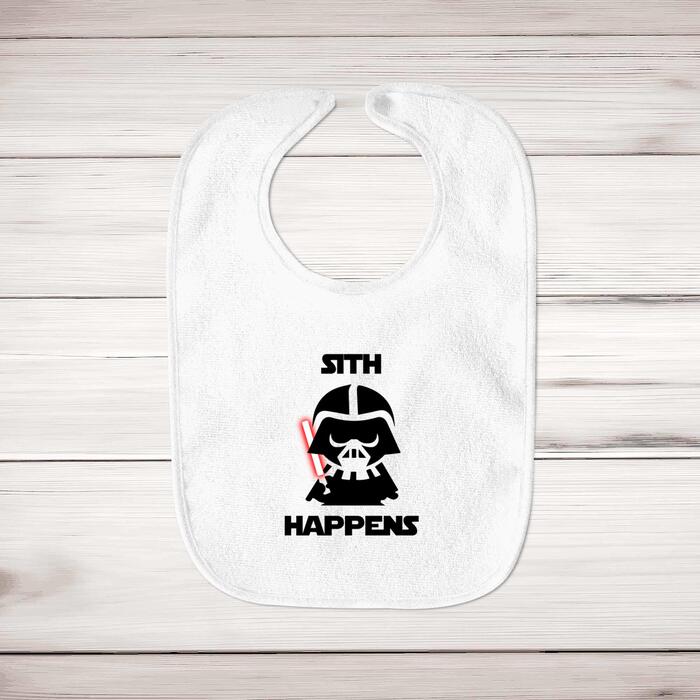 Sith Happens Baby Bib