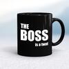 The Boss Is A . . . Swearing Mug