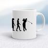 Evolution Of A Golfer Mug