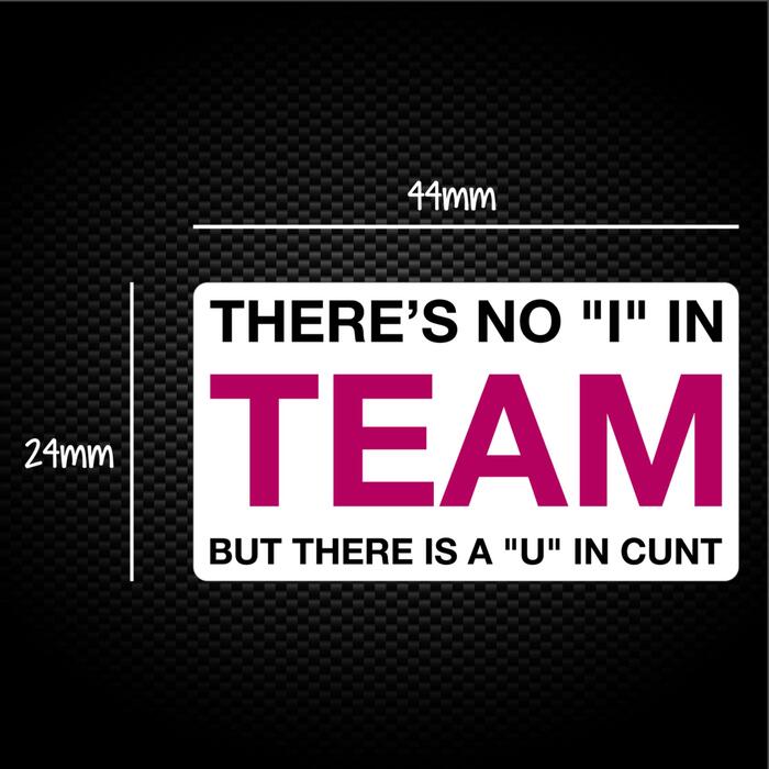 There Is A U In Cunt Sticker Pack