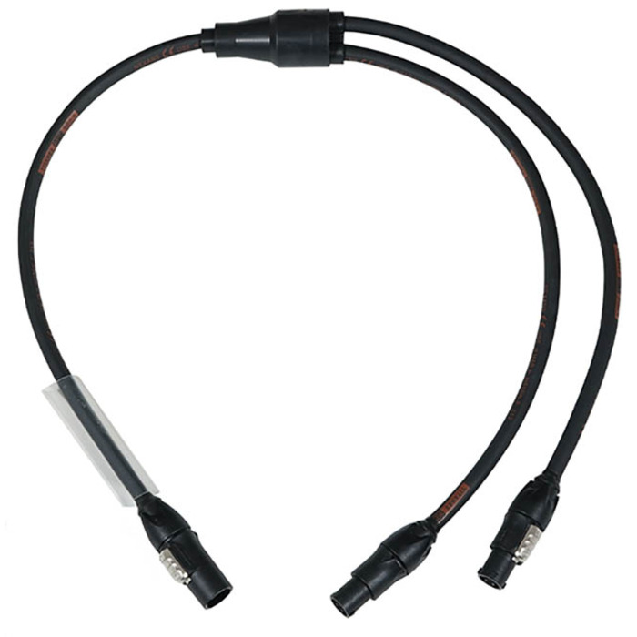 PowerCON True1 Splitter with Titanex Rubber Cable