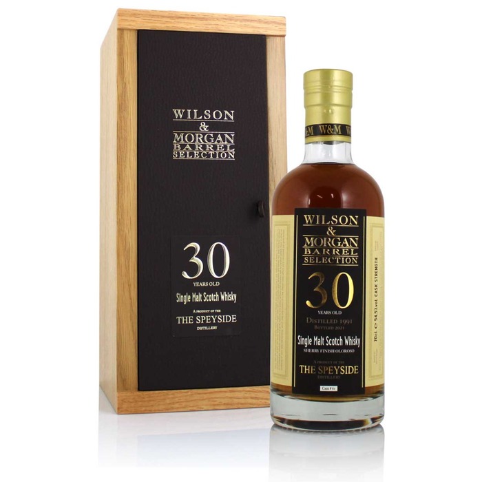 Speyside Distillery 1991 30 Year Old Wilson & Morgan Cask #61