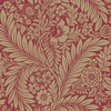 Florence Leaf Wallpaper Red World of Wallpaper 725