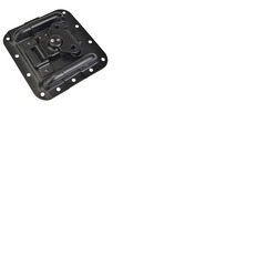 Butterfly Catch Surface Mount Black Coated Steel