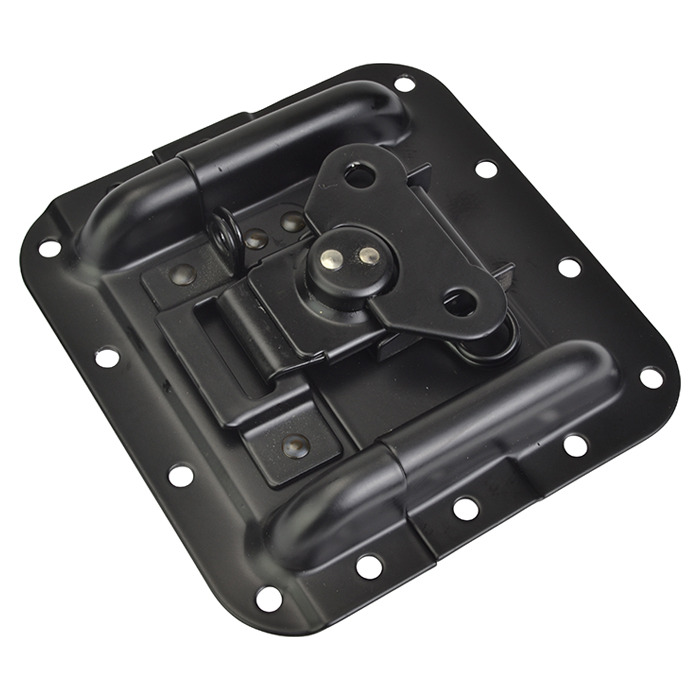 Butterfly Catch Surface Mount Black Coated Steel
