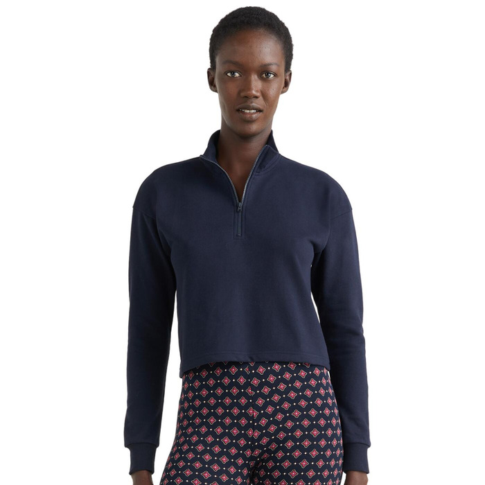 Tommy Hilfiger TH Icon 2.0 Lounge Half Zip Sweatshirt Top