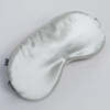 Luxury Anti-Ageing Silk Eye Mask in Silver Grey