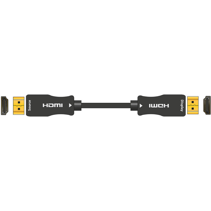 4K UHD Active Fibre Optic HDMI 2. 0 Lead - 150m