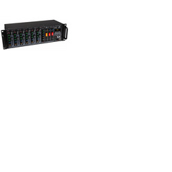 Rack Mount Mixer with Media Player, USB & Bluetooth