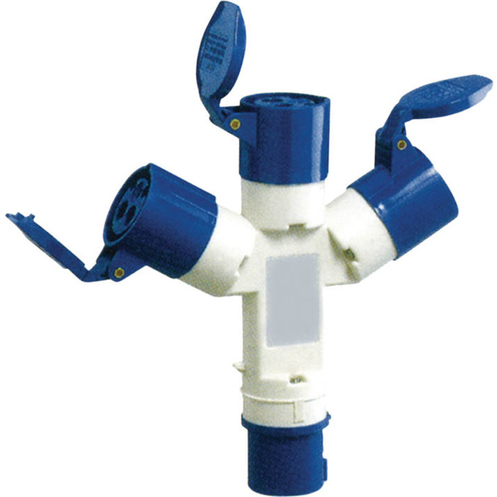 16 Amp 3 Way Splitter