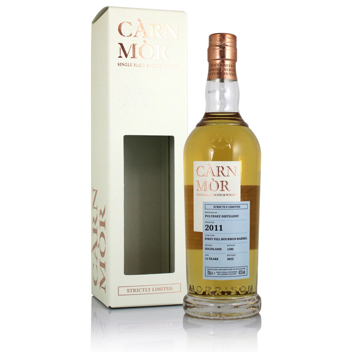 Old Pulteney 2011 11YO Bourbon Cask Carn Mor Strictly Limited