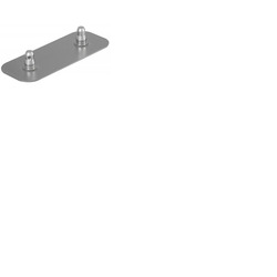 Contestage Ladder Truss Baseplate with Conicals - Aluminium
