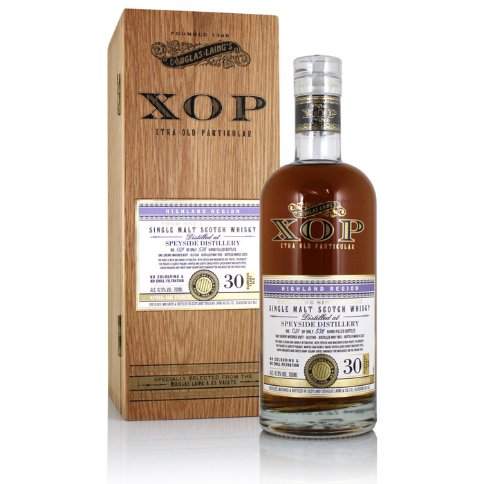 Speyside 1992 30 Year Old XOP Xtra Old Particular Cask #17240