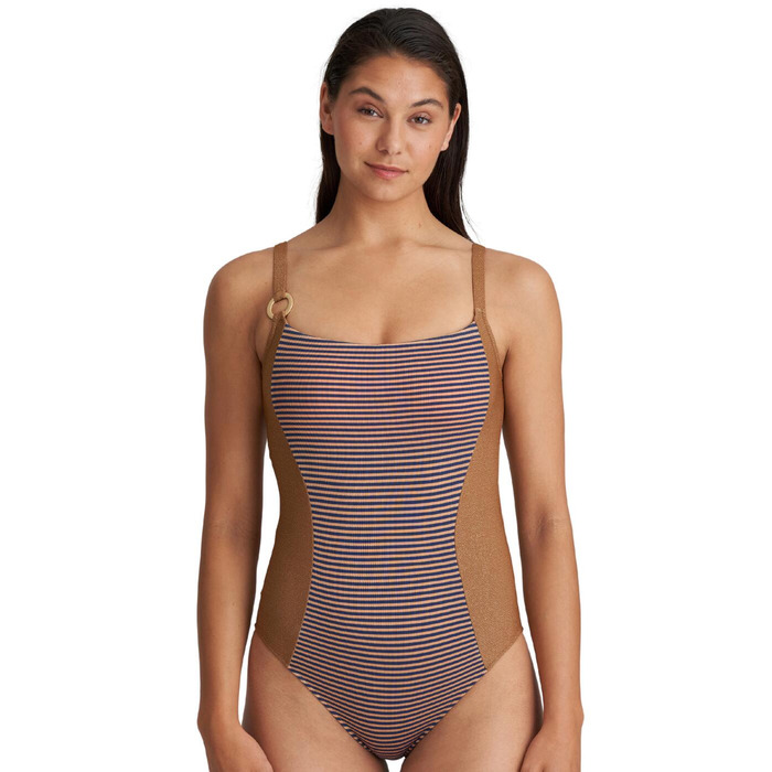 Marie Jo Saturna Padded Non Wired Swimsuit - Ocean Bronze - 32B