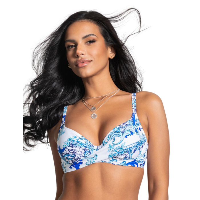 Pour Moi Amalfi Twist Front Bikini Top
