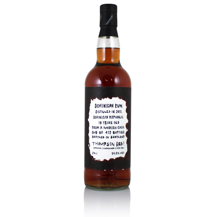 Dominican Rum 2013 10 Year Old Thompson Bros