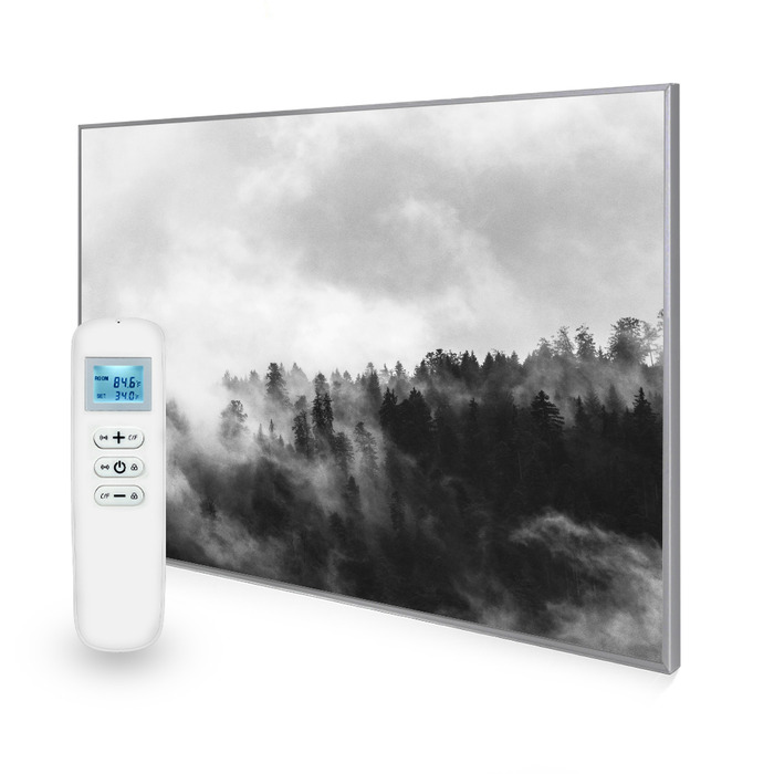 995x1195 Clouded Trees Image Nexus Wi-Fi Infrared Heating Panel 1200W - Electric Wall Panel Heater