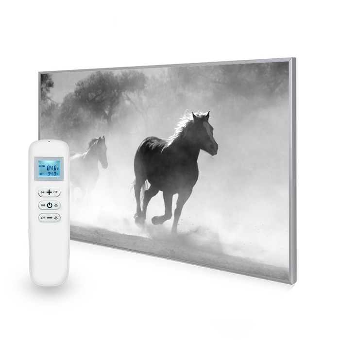 795x1195 Galloping Stallions Image Nexus Wi-Fi Infrared Heating Panel 900W - Electric Wall Panel Heater