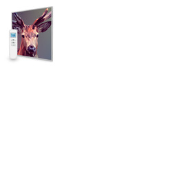 595x595 A Deer In Pixels Picture Nexus Wi-Fi Infrared Heating Panel 350W - Electric Wall Panel Heater